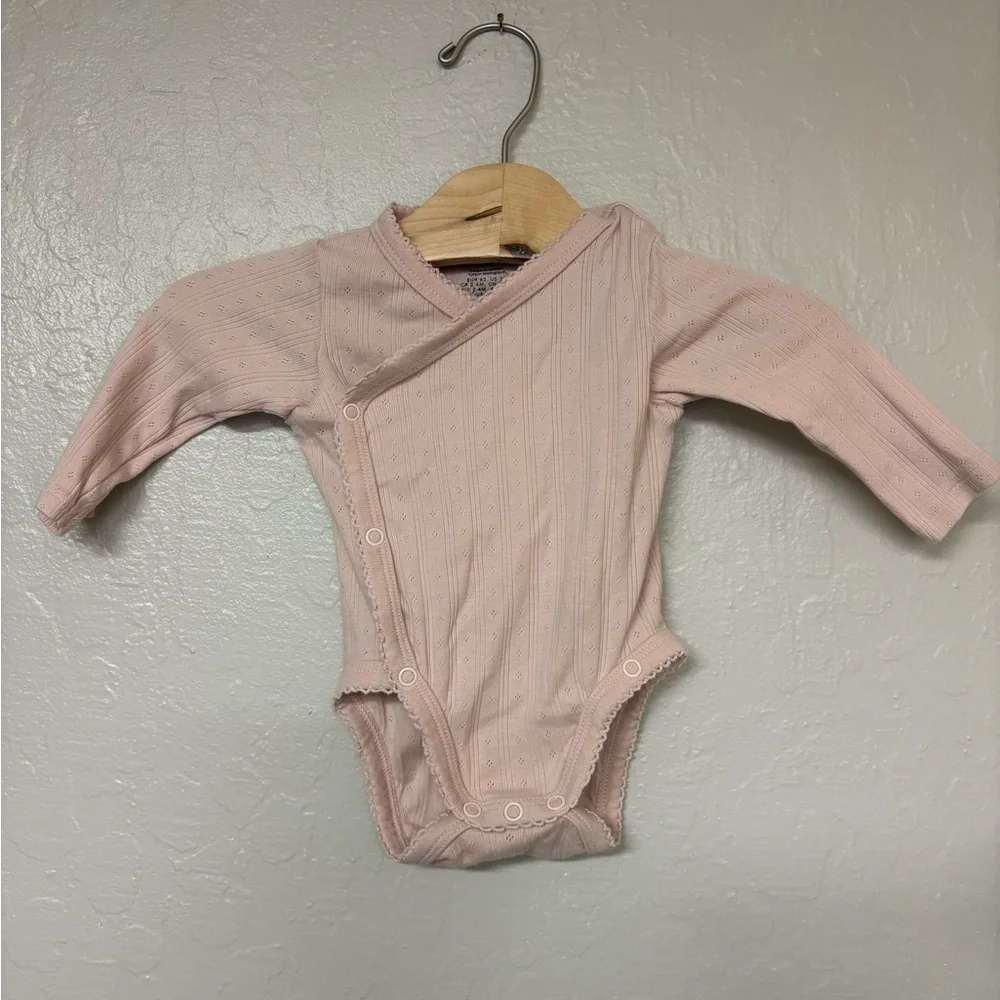 $7 ADD ON h&m‎ pointelle kimono style bodysuit 3M Zara Mini Boden Little Co.